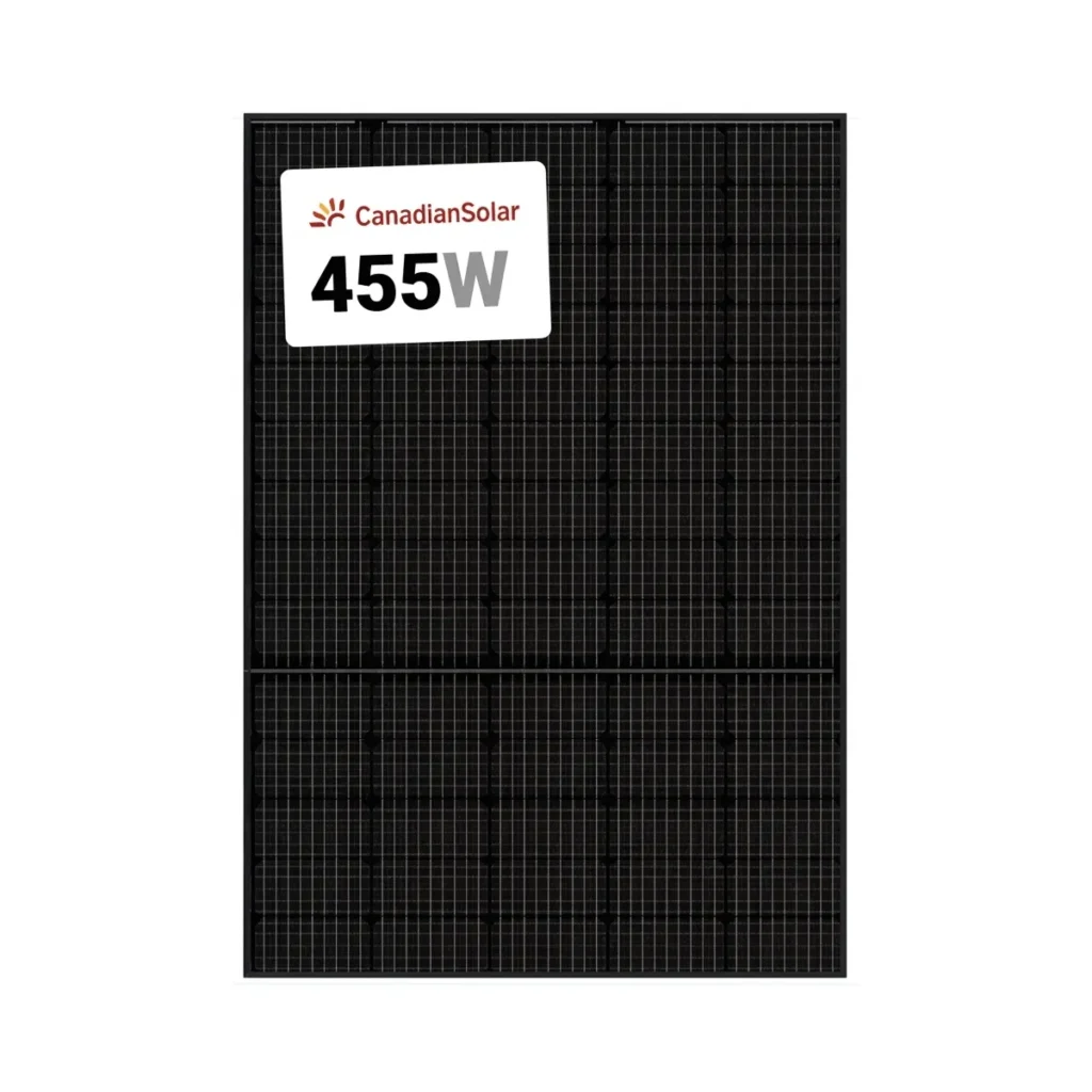 Canadian Solar 455W Black Monofacial Panel