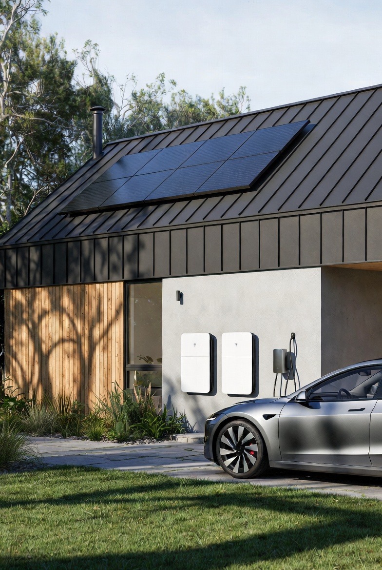 tesla battery installation