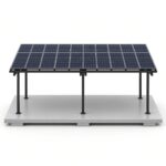 Steel Solar 2-Car Carport (Wide-Bay) – Black 27-Panel Ready Structure (Panels Sold Separately) - Image 4