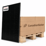 Canadian Solar 440W Black Monofacial Panels – 108 Half-Cells 30 Panel Pallet (CS6.1-54TM-440H)
