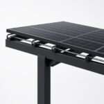 Steel Solar 3-Car Carport – Black 27-Panel Ready Structure (Panels Sold Separately) - Image 5