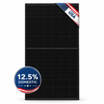 Canadian Solar TOPBiHiKu6 600W Bifacial Dual-Glass Solar Panel (CS6.2-66TB-600HR) - 12.5% Domestic Content