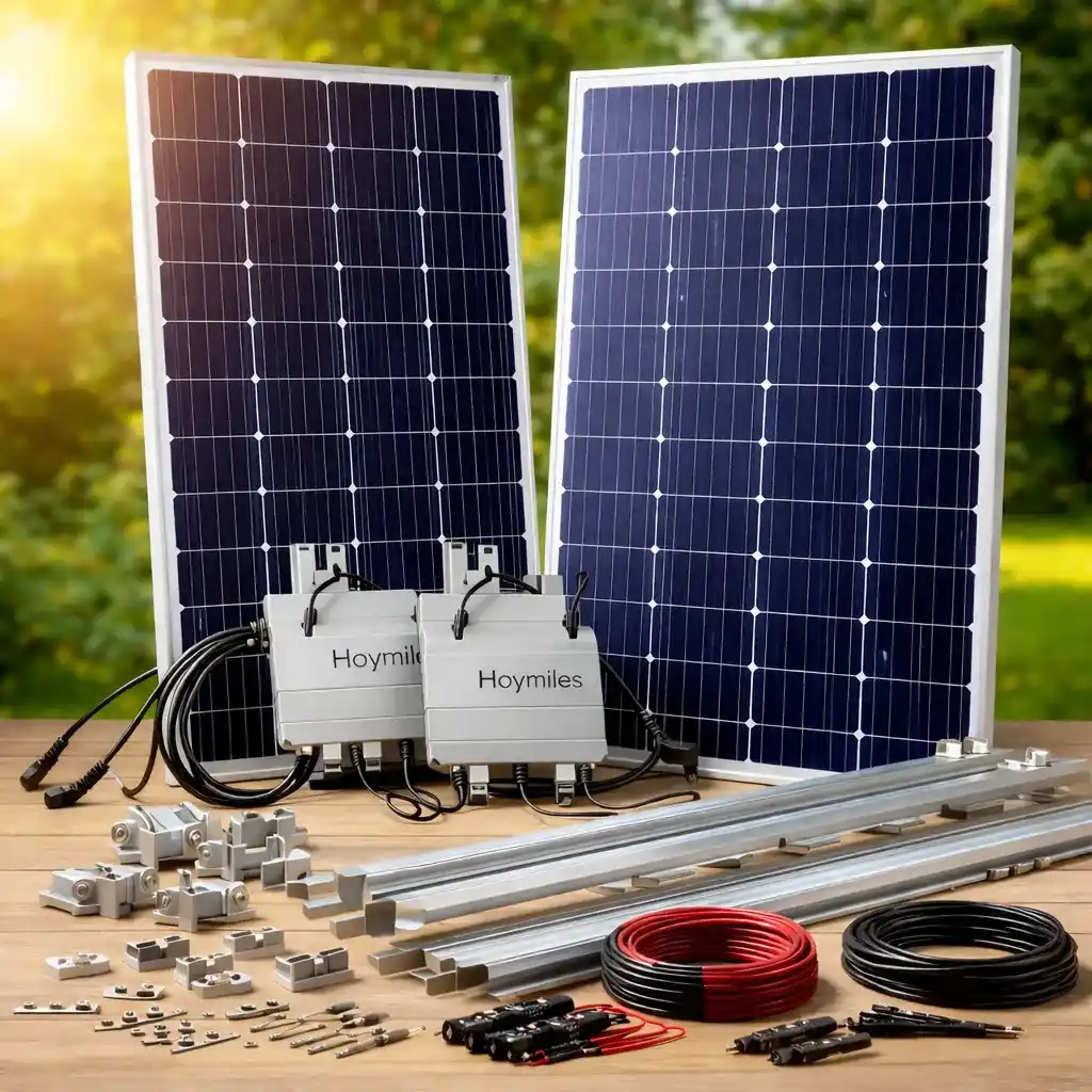 1.6 kW DIY Grid-Tied Solar Kit-description