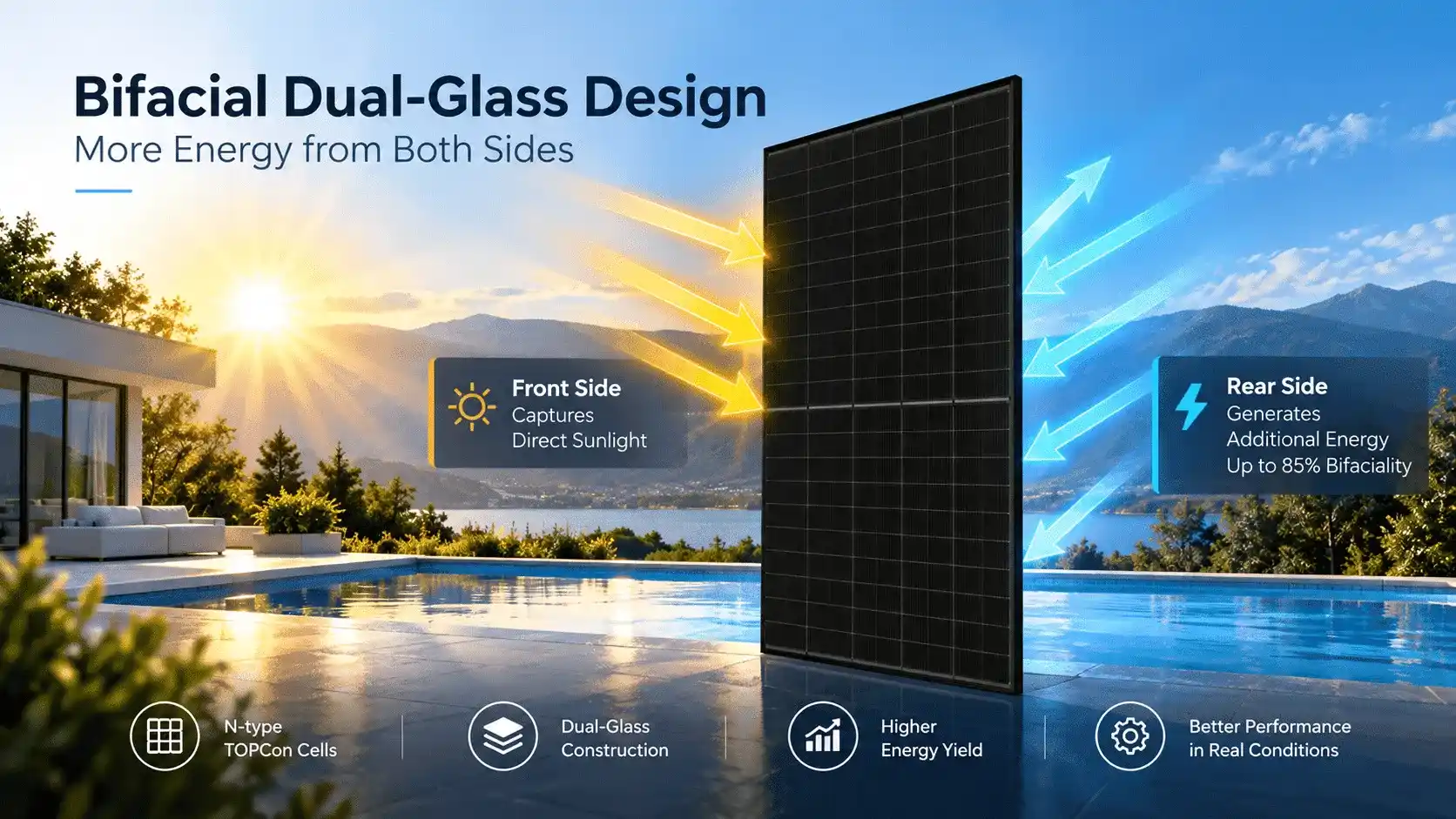 Bifacial-dual-design-600W