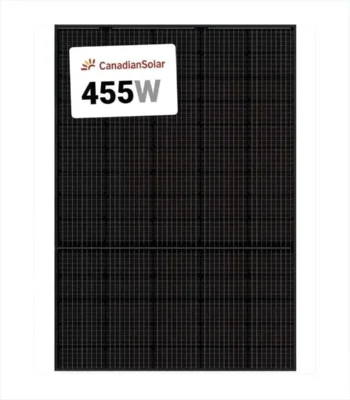 Canadian Solar 455W Black Monofacial Panel