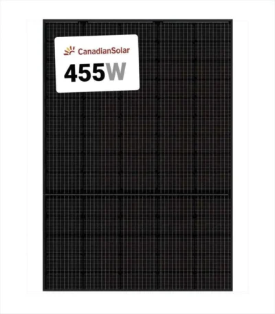 Canadian Solar 455W Black Monofacial Panel