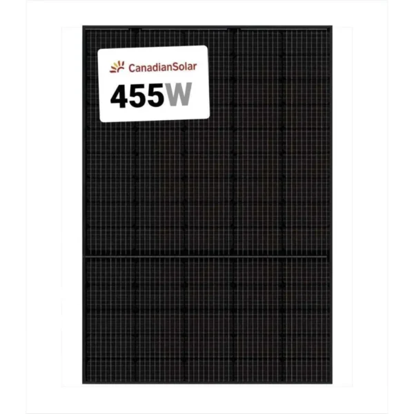 Canadian Solar 455W Black Monofacial Panel