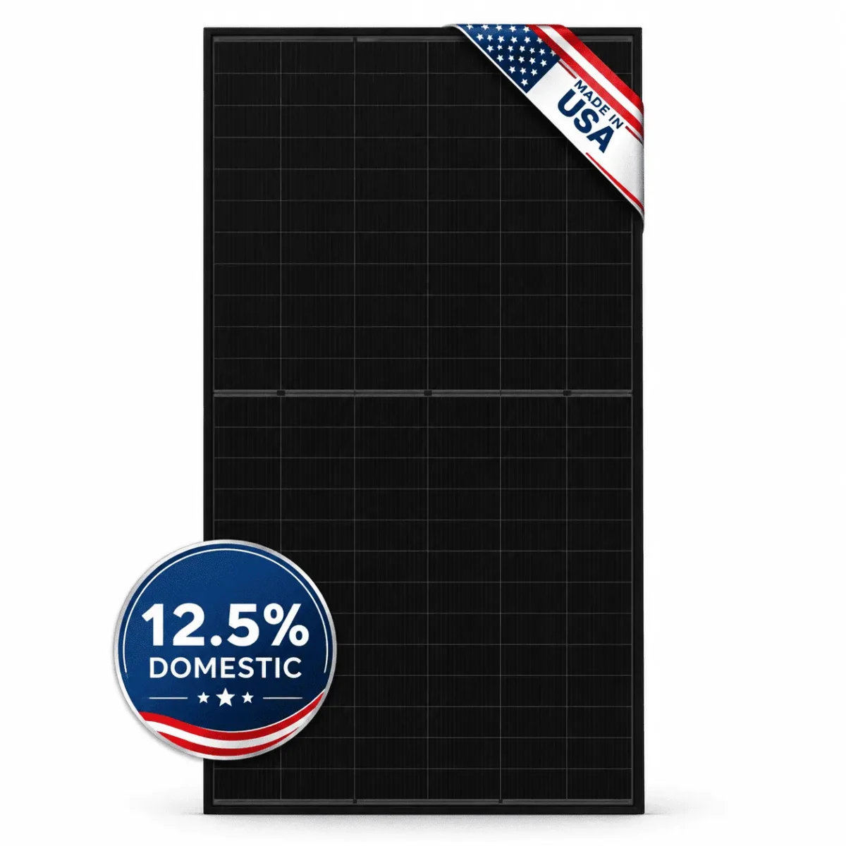 Canadian Solar TOPBiHiKu6 600W Bifacial Dual-Glass Solar Panel (CS6.2-66TB-600HR) - 12.5% Domestic Content - Image 2