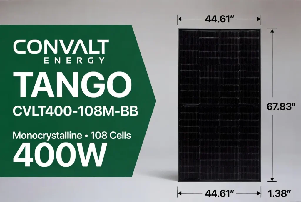 Convalt TANGO 400W Monocrystalline-Description
