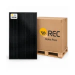 REC Alpha Pure 395W Heterojunction Solar Pallets