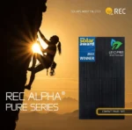 REC Alpha Pure 395W Heterojunction Solar Panels – 33 Panel Pallet (REC395AA Pure) - Image 4