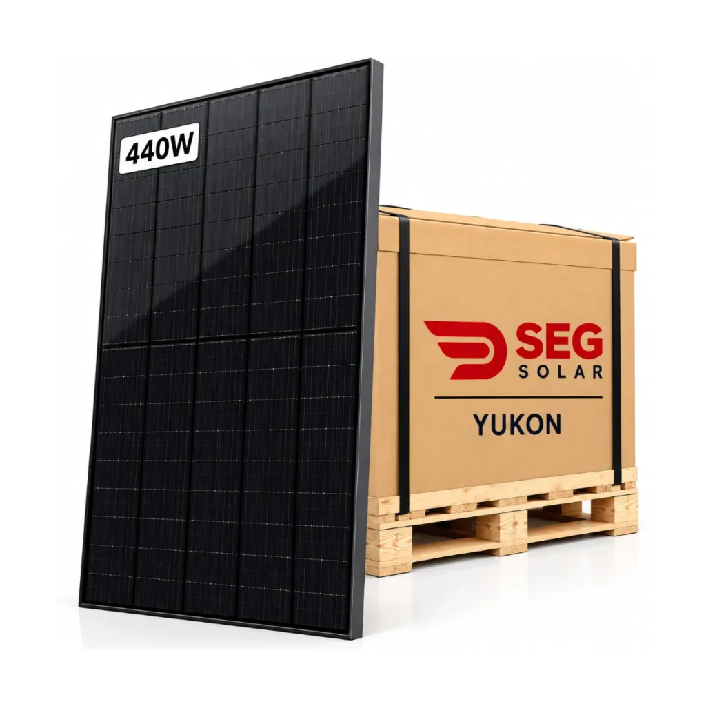 SEG 440W N-Type Bifacial Full Black Solar Pallets-main